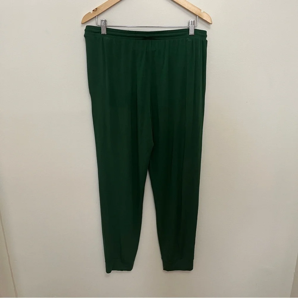Eberjey Green Pajama Pants Jogger Style NWT Size M